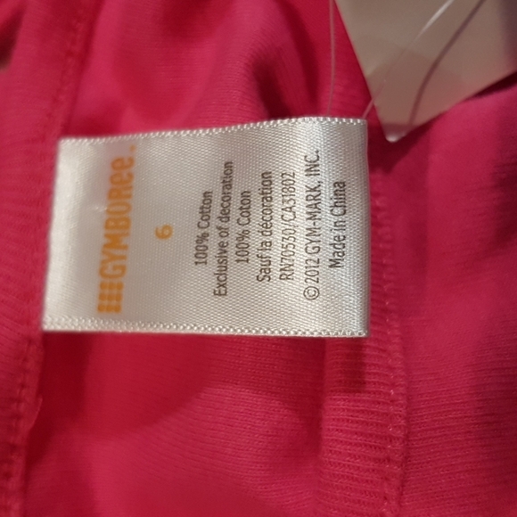 Gymboree pink shirt, size 6, dog & snowflake design - Picture 2 of 5